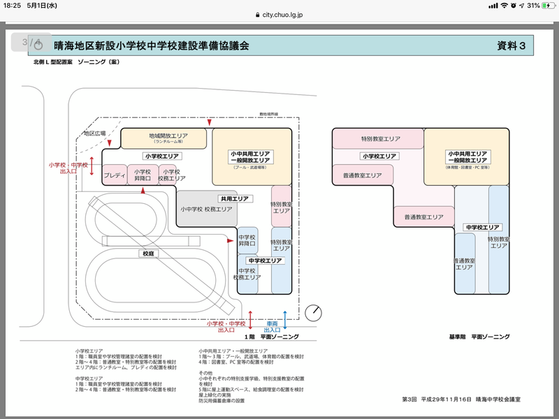 HARUMI FLAGの新設小学校を考える